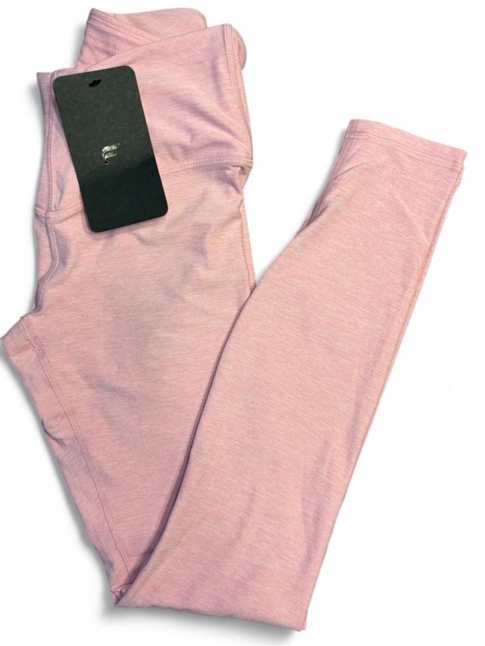NWT Fabletics HeatherFlex High-Waisted Leggings in Heather Pink